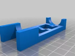 My Customized Parametric Drill Guide for Z-axis Pipes Mostly Printed CNC