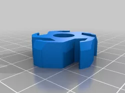 My Customized Spool Hub Adapter reprapper