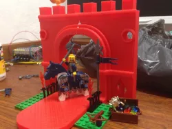 My Lego compatible Interactive Castle 
