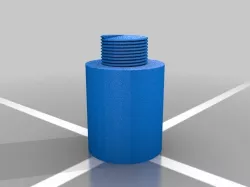 Painter's pole to microphone clip (boom arm!)