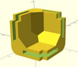 Parametric Mini Modular Framing System - Corner Block and Rail