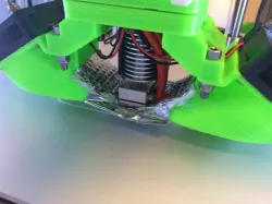 PLA-Cooler Fan Mount for my -> magnetic hotend changer