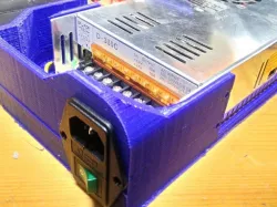 Power Supply Safety Shield With Switch