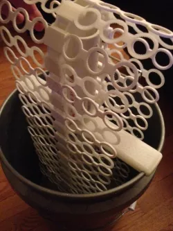 PVC downtube carrier For Bubble Bucket