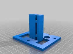 Robo 3D Printbed Mounting Bracket with Aztech Webcam Mount Plate