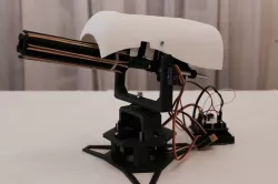 Rubber bands sentry gun