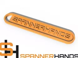 SPANNERHANDS Key Fob / Colour Swatch