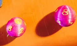 Spherical D10, ten sided die