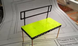 Steeldeck safety rail 8'