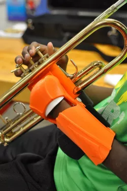 Trumpet Adaptive Device by Caitlin Driver