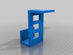 TV Cart Cable Bracket