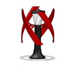 VAWT Lamp Post