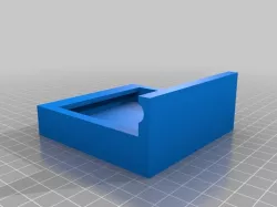Wall Mounted Sticky Note and Pen Holder