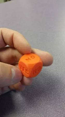 Yes or No Die (dice)