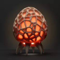 Young Сthulhu lamp