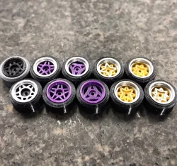 1:64 Wheels 11-15 (Size Medium)