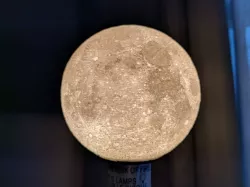 3.3-inch Moon Lamp for Small IKEA HEMMA Table Lamp 