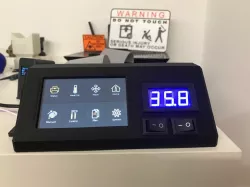 3.5" Screen case for Lack enclosure