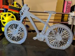 a mountain bike