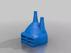 Air Driven Aquarium Pump House