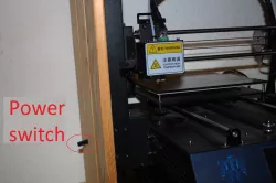 Anycubic i3 mega power switch extension