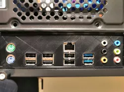 ASRock 970 Pro3 I/O shield (IO backplate)