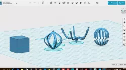 Autodesk 123D Design: Circular and Odd Shape Cages [ 818pm ]