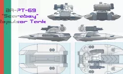BA-PT-69 || "SCARABEY" || Prototype Repulsor Tank