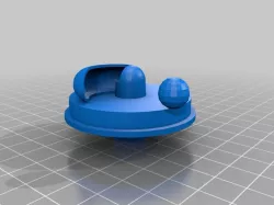 Bingo cage style ball can cap 2