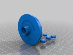 "Bingo cage" style drug can cap 3