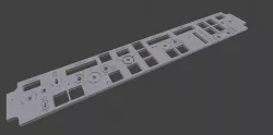 Boeing 737 Collins MCP Front Panel