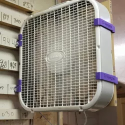 Box fan wall/ ceiling mount