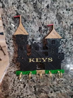 Castle key holder