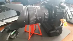 Collapsible camera support