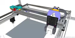 CoreXY V-wheel upgrade