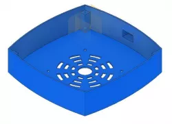 Custom made LED lamp case
