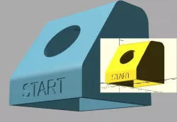 Customizable Button Housing