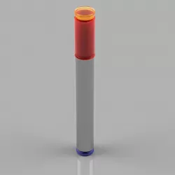 Cylindrical pencil case