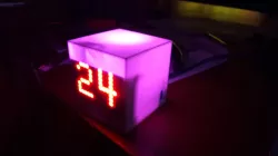 Domotica temperature and status box