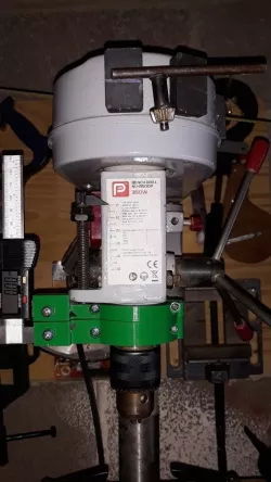 Drill depth DRO Using Powerfix (Lidl) Vernier Calipers