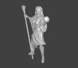 Elven Mage Miniature