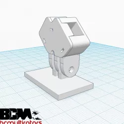 Frsky X8R Holder - Hinged (BC Chipmunk 170)