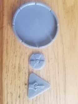 Gamma Wolves basic arc markers and tokens