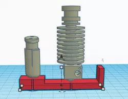 Geeetech A10 -2018 - BL TOUCH ALIGNMENT JIG