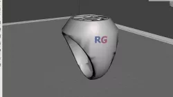 Goku symbol ring