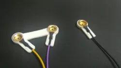 Gold cup EEG electrode holders