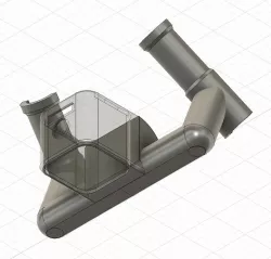 GoPro Session Top Frame Paramotor Mount for Air Conception Race Frame