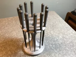 Holder for Harbor Freight needle file set
