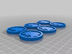 Imperial Fists Objective Markers