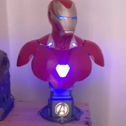 Iron Man Mark 50 Bust REMIX